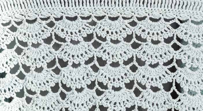 Margaux crochet poncho in Hempathy - Free Download by Red Beauty Textiles