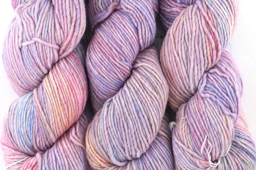 Malabrigo Worsted in color Rosalinda, #398, Merino Wool Aran Weight Knitting Yarn, beautiful pinks, peach by Red Beauty Textiles