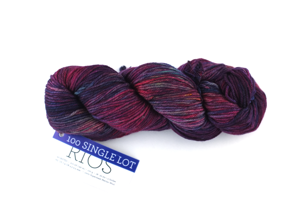 Malabrigo Rios sample sale, deep shades, Merino Wool Worsted Weight Knitting Yarn, single lot sale by Red Beauty Textiles