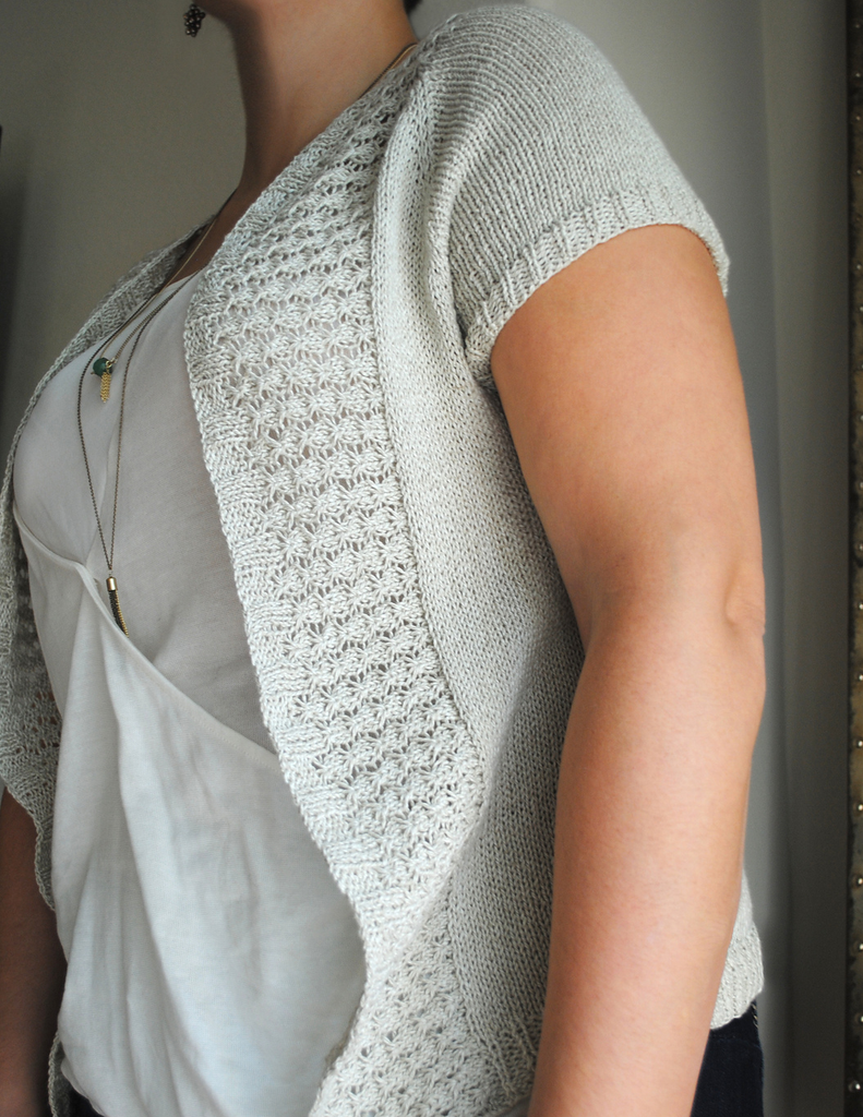 Summer Cardi in Hempathy - Free Download by Red Beauty Textiles
