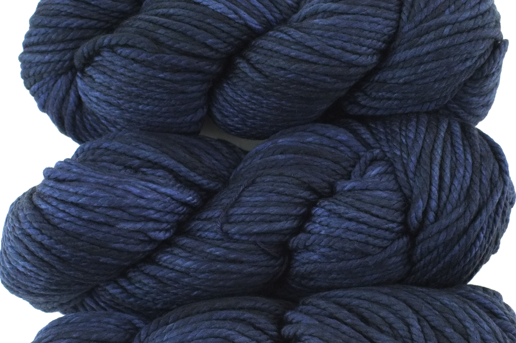 Malabrigo Chunky in color Paris Night, Bulky Weight Merino Wool Knitting Yarn, darkest blue, #052 - Red Beauty Textiles