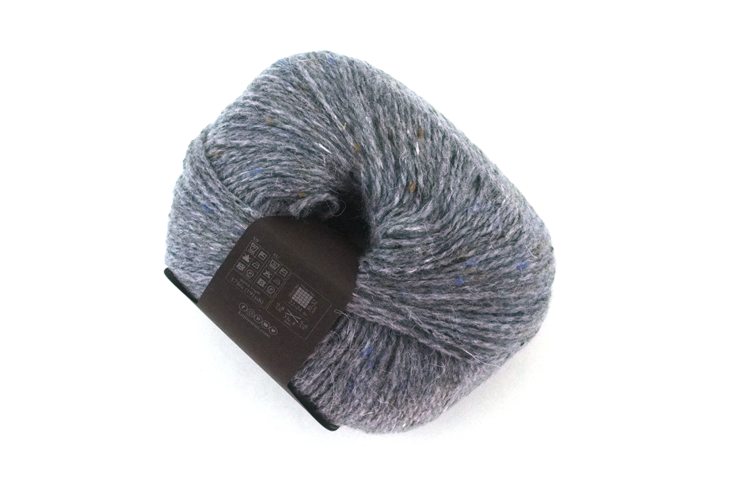 Rowan Felted Tweed DK weight, Granite 191, merino, alpaca, viscose knitting yarn in grays and blues by Red Beauty Textiles