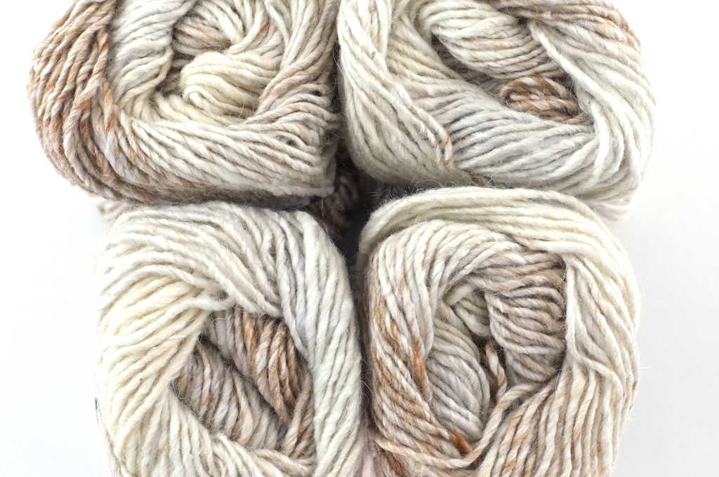 Noro Silk Garden Color 269, Silk Mohair Aran Weight Knitting Yarn, off white, pale tan by Red Beauty Textiles