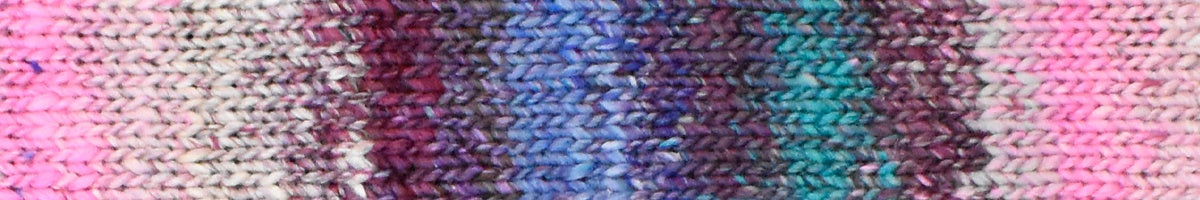 Noro Haruito, silk-cotton yarn, worsted weight, pink, purple, dragon skeins, col 11 by Red Beauty Textiles