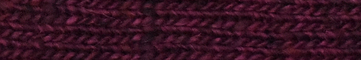 Noro Madara Color 27, Umeboshi, wool silk alpaca, worsted weight knitting yarn, deep burgundy by Red Beauty Textiles