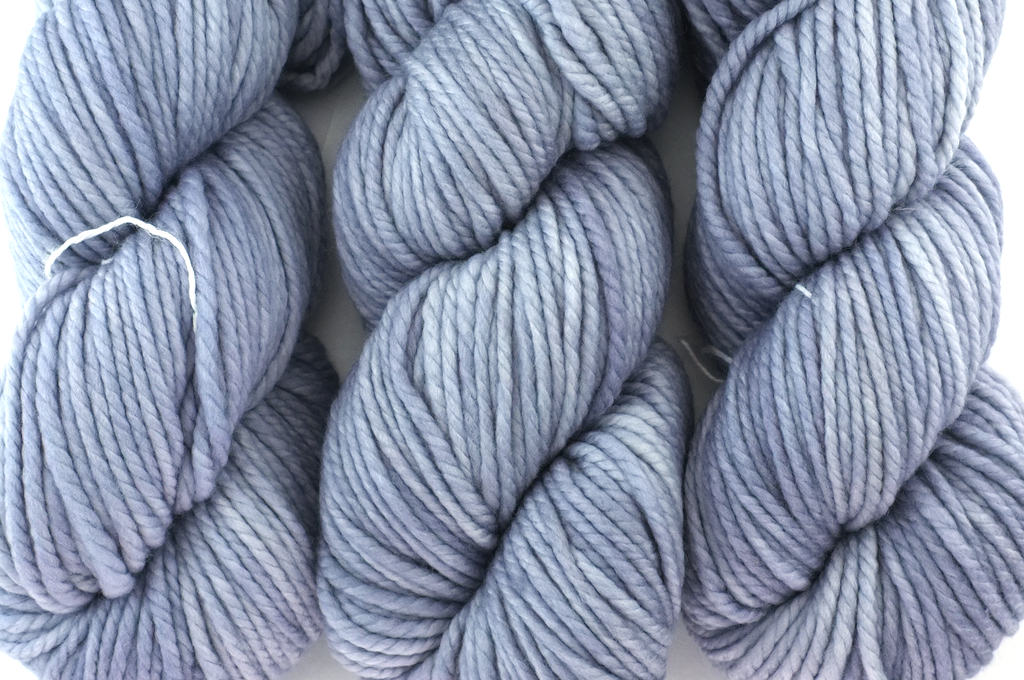 Malabrigo Chunky in color Polar Morn, Bulky Weight Merino Wool Knitting Yarn, cool light gray, #009 by Red Beauty Textiles