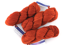 Malabrigo Chunky in color Rhodesian Ridgeback, Bulky Weight Merino Wool Knitting Yarn, deep orange-rust, #123 - Red Beauty Textiles