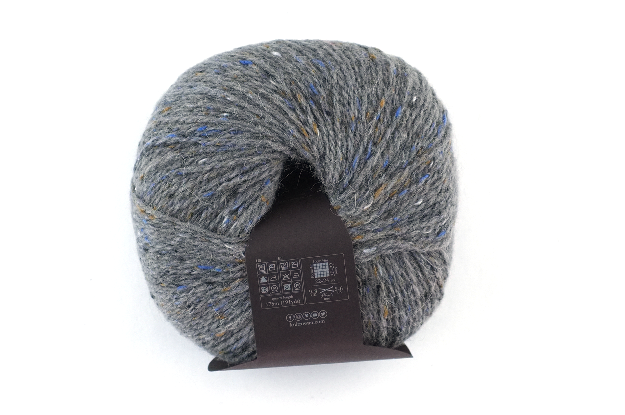 Rowan Felted Tweed Boulder 195, greige, merino, alpaca, viscose knitting yarn by Red Beauty Textiles