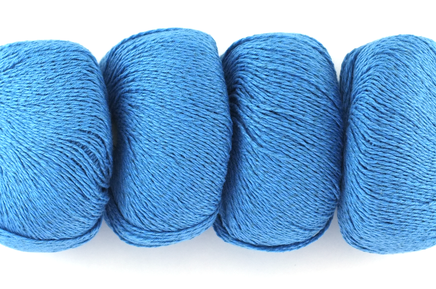 Hempathy no 066, Summer Blue, hemp, cotton, modal, linen-like DK weight knitting yarn by Red Beauty Textiles