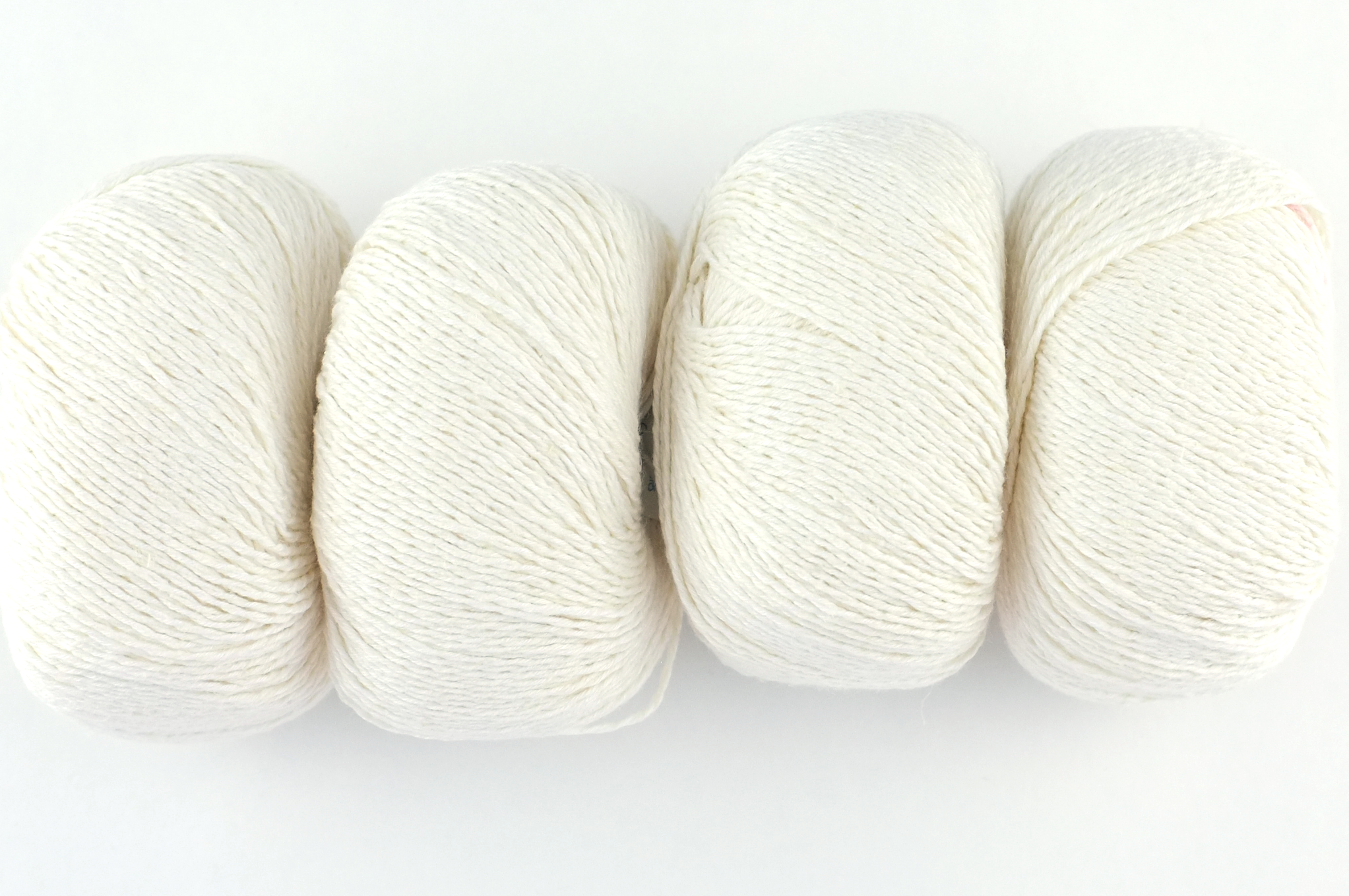 Hempathy no 092, Summer Cloud, hemp, cotton, modal knitting yarn in, linen-like DK weight knitting yarn by Red Beauty Textiles