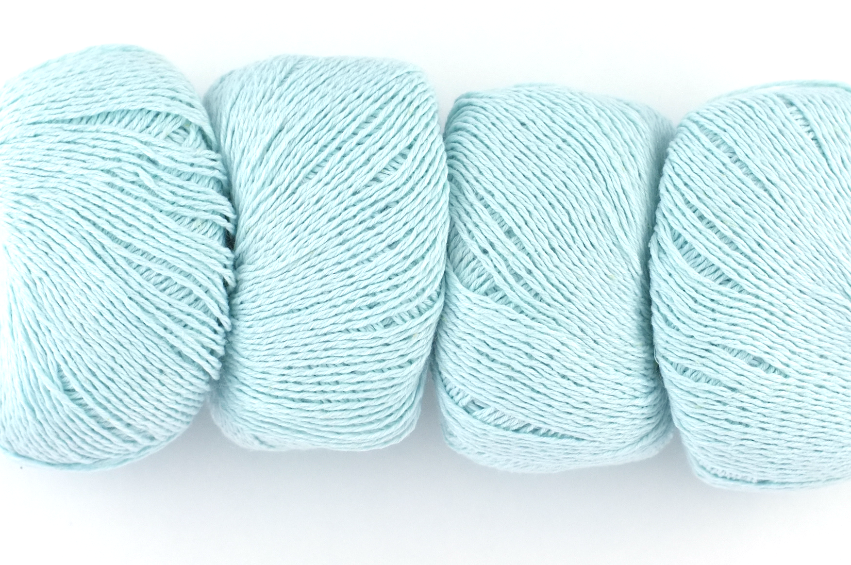 Hempathy no 105, Seafoam, hemp, cotton, modal knitting yarn in, linen-like DK weight knitting yarn by Red Beauty Textiles