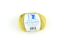 Hempathy no 107, Flax, hemp yarn, linen-like DK weight knitting yarn in straw yellow by Red Beauty Textiles