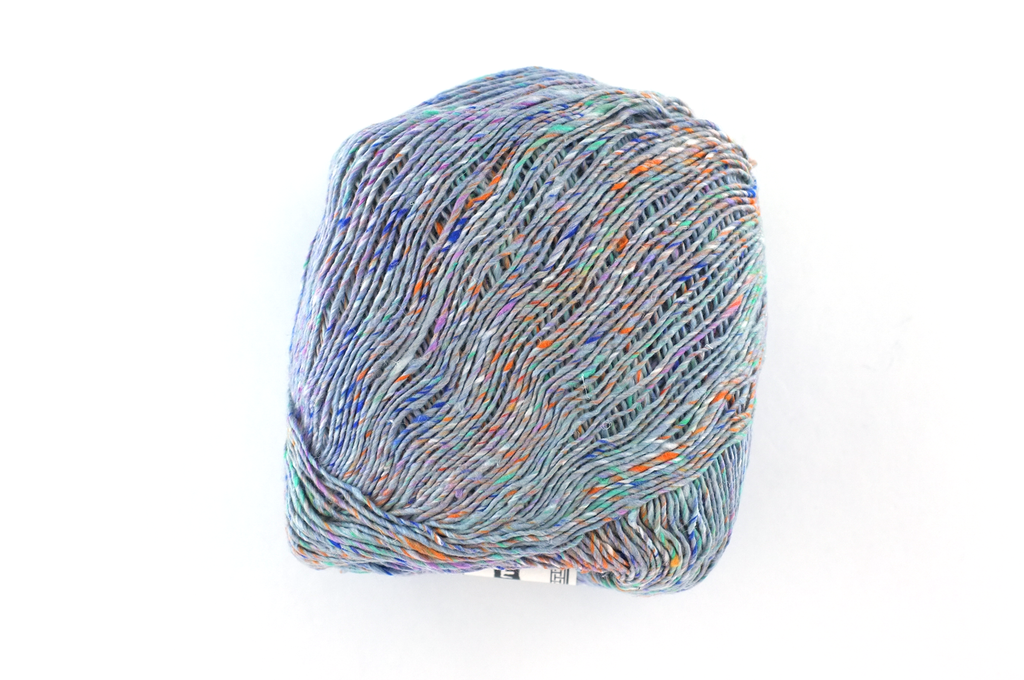 Noro Kakigori, cotton and silk yarn, sport/DK, pale gray with tweed, jumbo skeins, col 29 - Red Beauty Textiles
