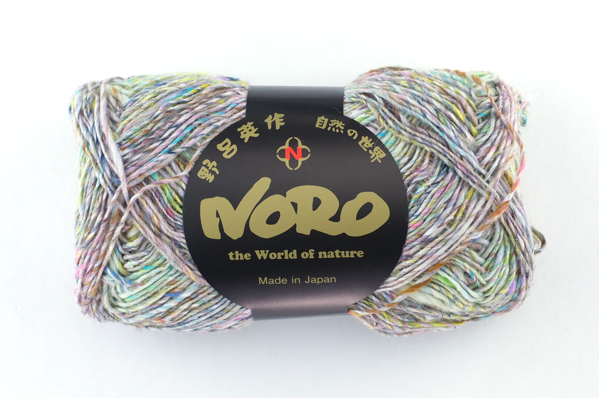 Noro Silk Garden Sock Solo Color S01, wool silk mohair sport weight knitting yarn, pastel with off white by Red Beauty Textiles