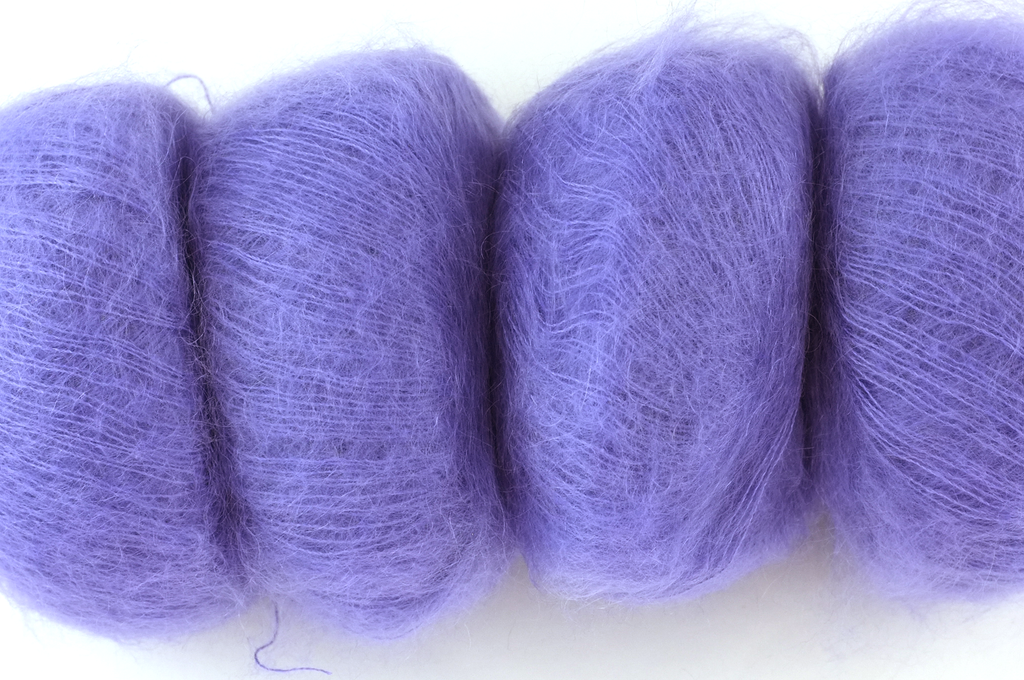 Rowan Kidsilk Haze, Anemone #698, bright purple, mohair/silk laceweight yarn - Red Beauty Textiles