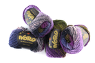 Noro Kureyon Color 188, Worsted Weight 100% Wool Knitting Yarn, purple, navy, moss by Red Beauty Textiles