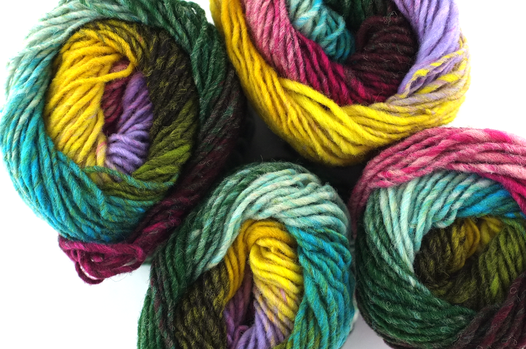 Noro Kureyon Color 471, Worsted Weight 100% Wool Knitting Yarn, super color by Red Beauty Textiles