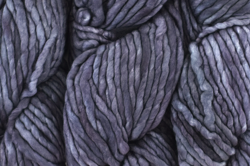 Malabrigo Rasta in color Plomo, Merino Wool Super Bulky Knitting Yarn, gray shades, #043 - Red Beauty Textiles