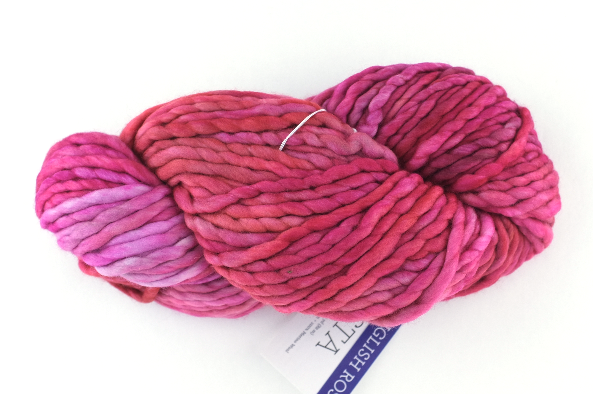 Malabrigo Rasta in color English Rose, Merino Wool Super Bulky