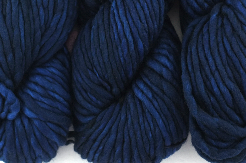 Malabrigo Rasta in color Azul Profundo, Merino Wool Super Bulky Knitting Yarn, deep blues, #150 - Red Beauty Textiles