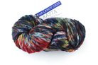 Malabrigo Rasta in color Candy Cane, Super Bulky Merino Wool Knitting Yarn, red, blue, gray, #198 by Red Beauty Textiles