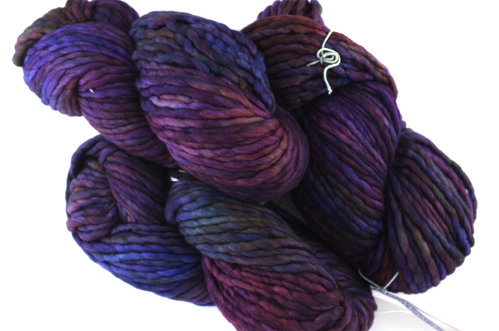Malabrigo Rasta in color Talisman, Super Bulky Merino Wool Knitting Yarn, purples, reds, #249 - Red Beauty Textiles