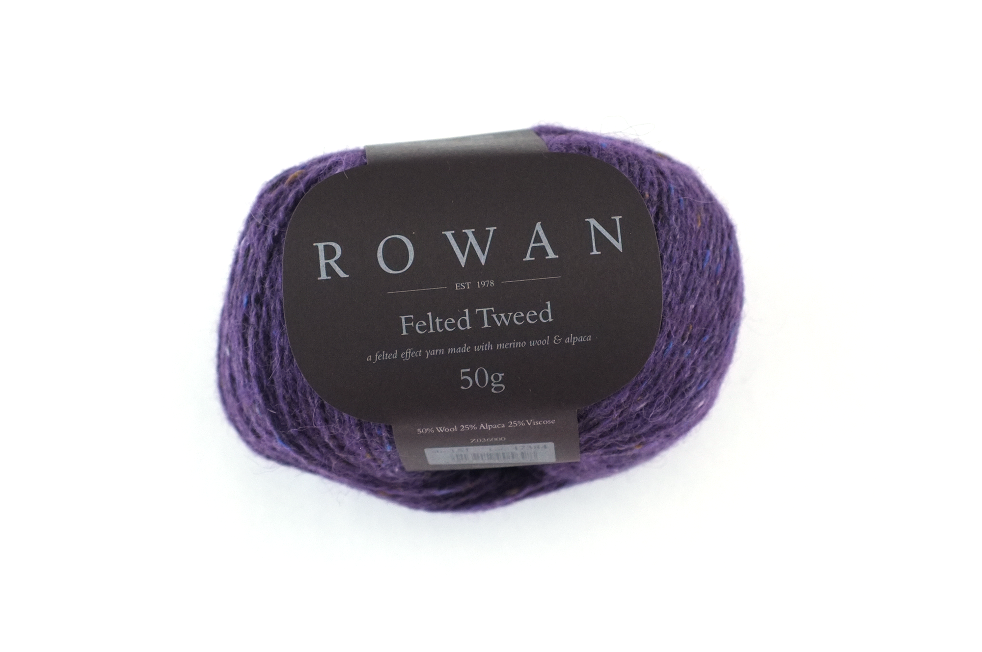 Rowan Felted Tweed Bilberry 151, dark reddish purple, merino, alpaca, viscose knitting yarn by Red Beauty Textiles