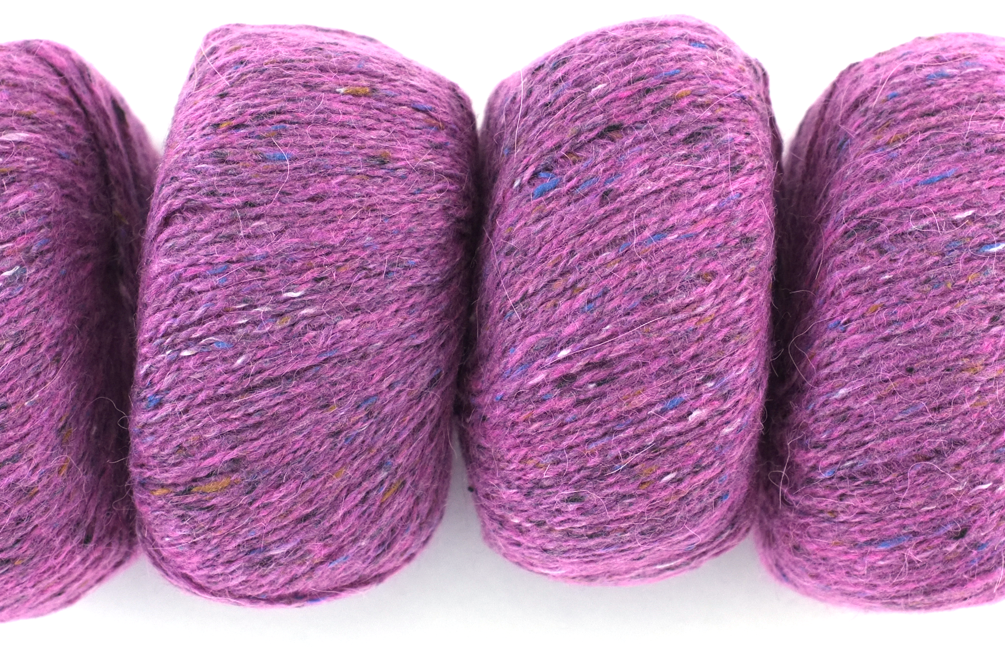 Rowan Felted Tweed Peony 183, magenta pink, merino, alpaca, viscose knitting yarn by Red Beauty Textiles