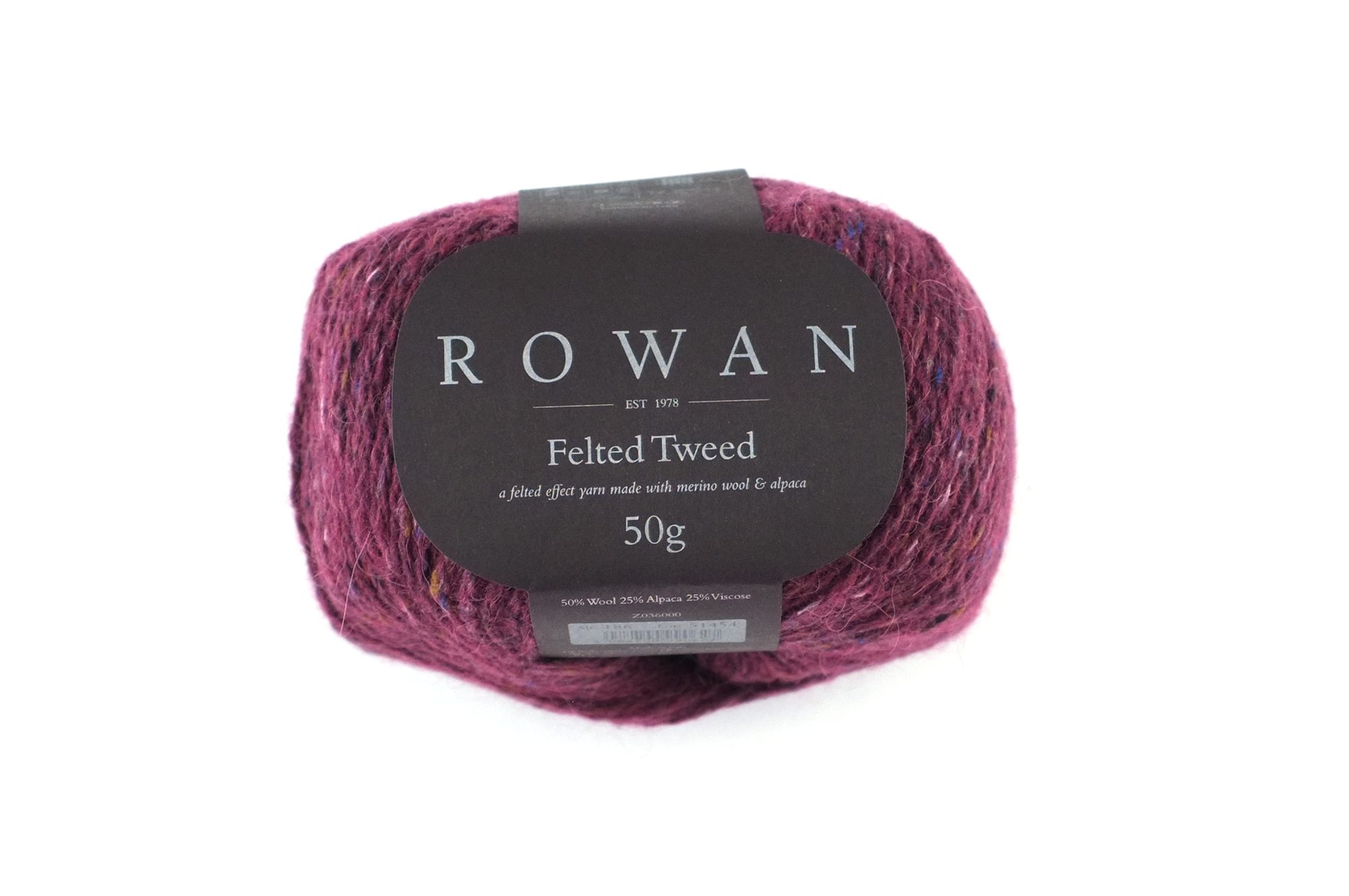 Rowan Felted Tweed Tawny 186, madder red, merino, alpaca, viscose knitting yarn by Red Beauty Textiles