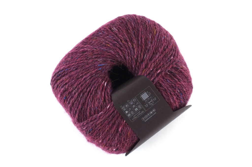 Rowan Felted Tweed Tawny 186, madder red, merino, alpaca, viscose knitting yarn by Red Beauty Textiles