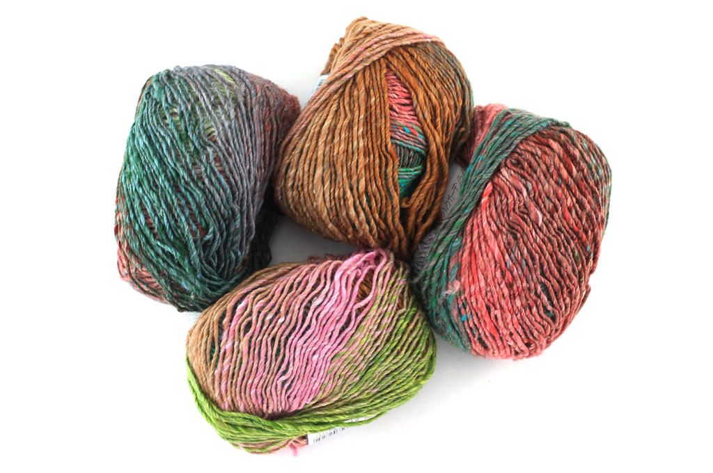 DK Weight Naturally Herbal Dyed Recycled Silk Yarn Packs – Darn