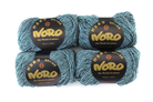 Noro Silk Garden Solo Color 60, silk mohair wool Aran Weight Knitting Yarn, slate blue by Red Beauty Textiles