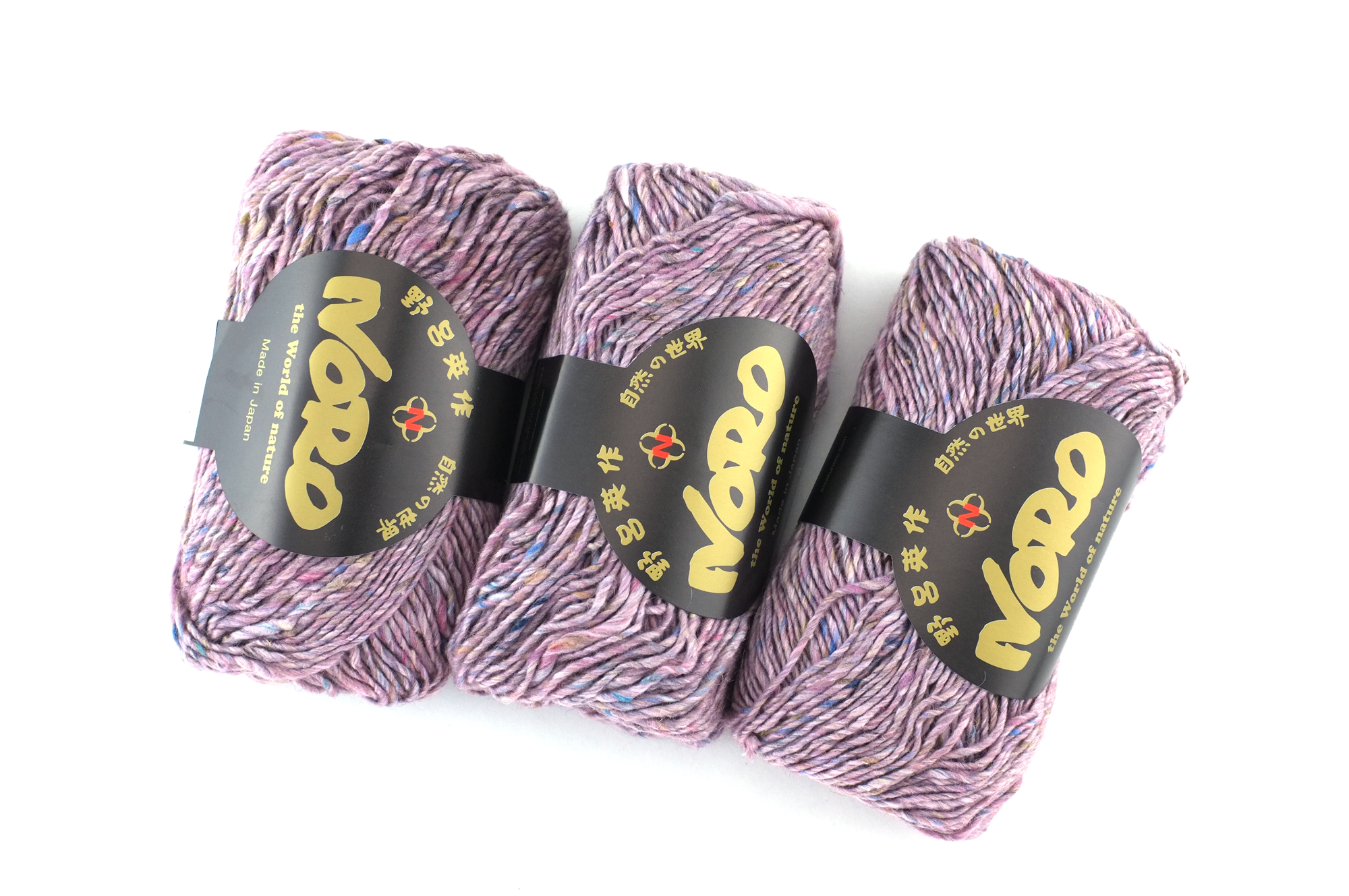 Noro Silk Garden Solo Color 84 Uda, Silk Mohair Wool Aran Weight Knitting Yarn, lilac-pink semi-solid by Red Beauty Textiles