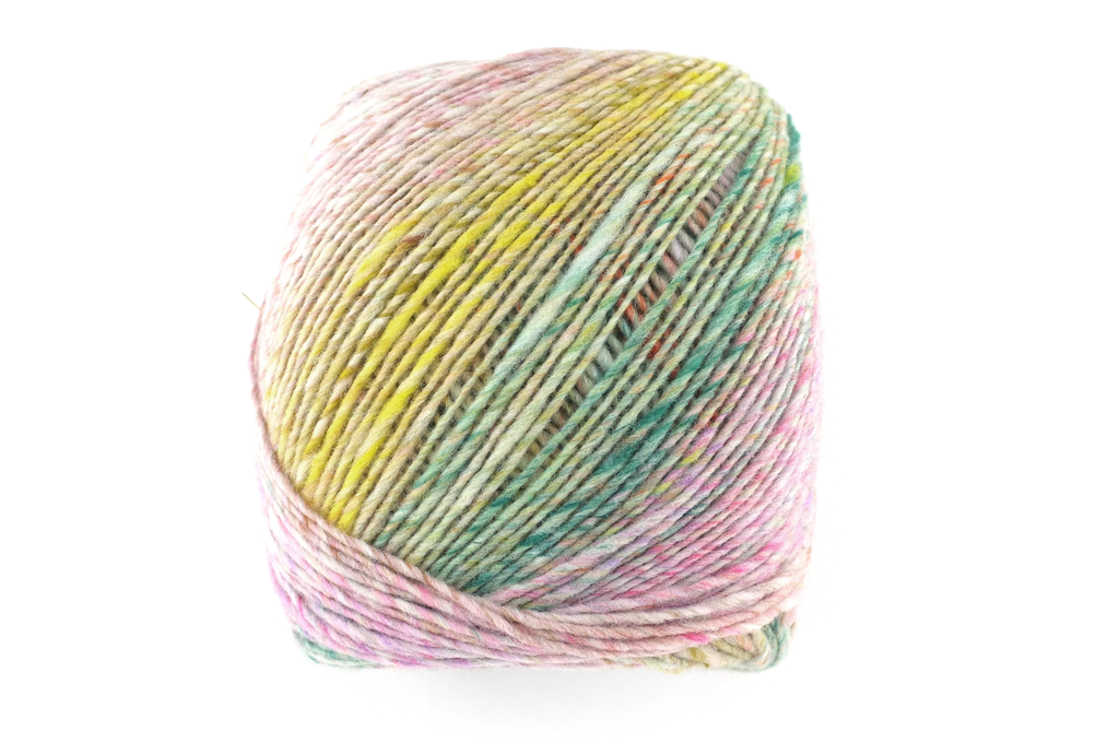 Noro Viola color 003, aran weight knitting yarn, dragon skeins, pastel mix, Kakunodate,100% wool - Red Beauty Textiles