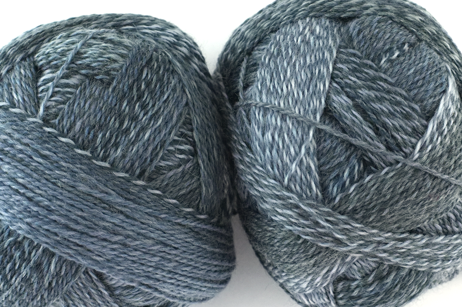 Crazy Zauberball, self striping sock yarn, color 2428 Clay Pack, fingering weight yarn, gray shades by Red Beauty Textiles