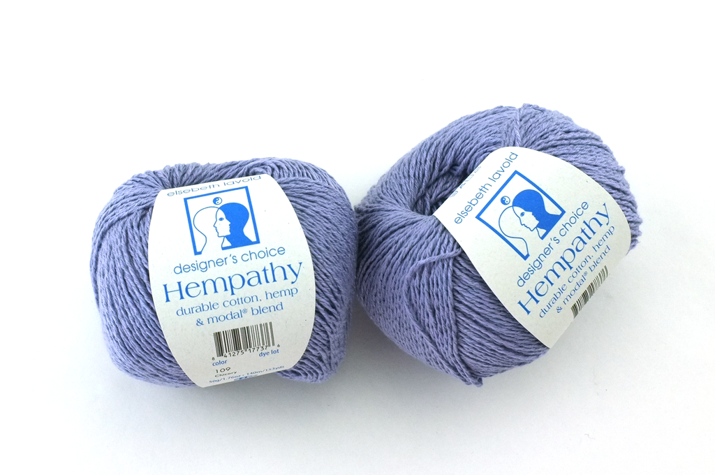 Hempathy no 109, Chicory, hemp, cotton, modal knitting yarn, linen-like DK weight knitting yarn by Red Beauty Textiles