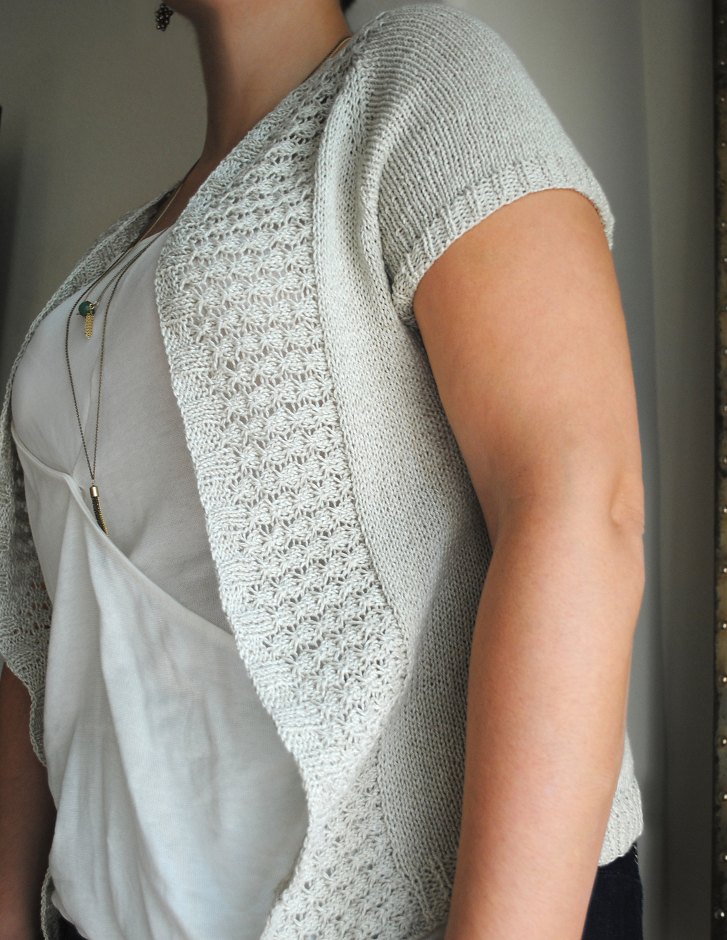 Summer Cardi in Hempathy - Free Download by Red Beauty Textiles