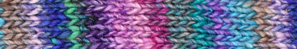 Noro Silk Garden Color 232, Silk Mohair Wool Aran Weight Knitting Yarn, teal, royal, red violet - Red Beauty Textiles