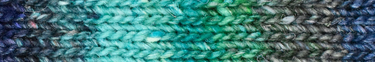 Noro Silk Garden Color 515, Silk Mohair Wool Aran Weight Knitting Yarn, turquoise, navy, forest by Red Beauty Textiles