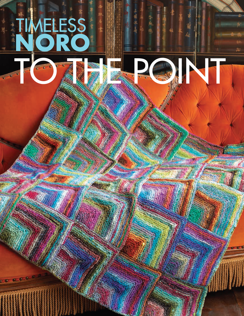 Ito To The Point blanket, free digital knitting pattern download - Red Beauty Textiles