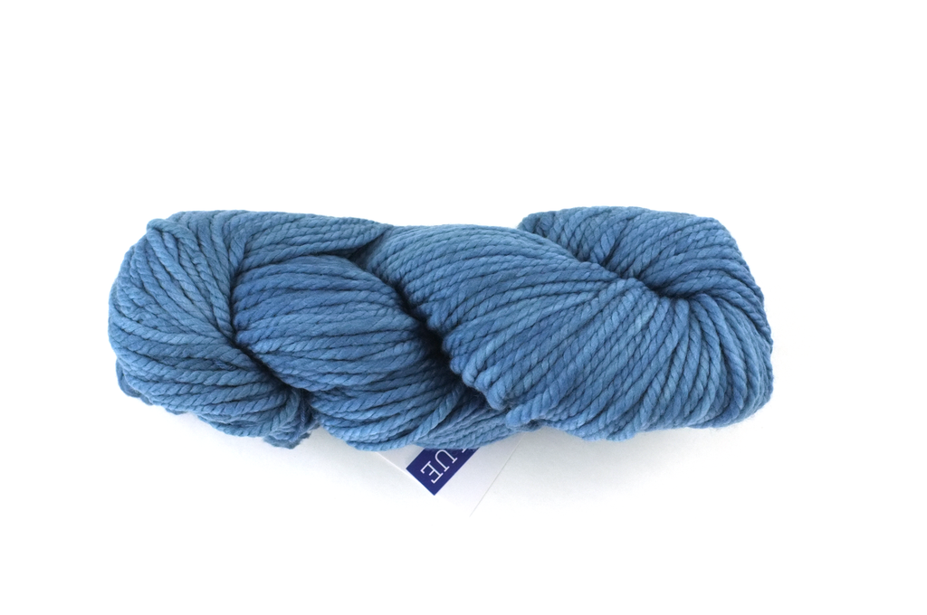 Malabrigo Chunky in color Stone Blue, Bulky Weight Merino Wool Knitting Yarn, medium blue shade, #099 - Red Beauty Textiles