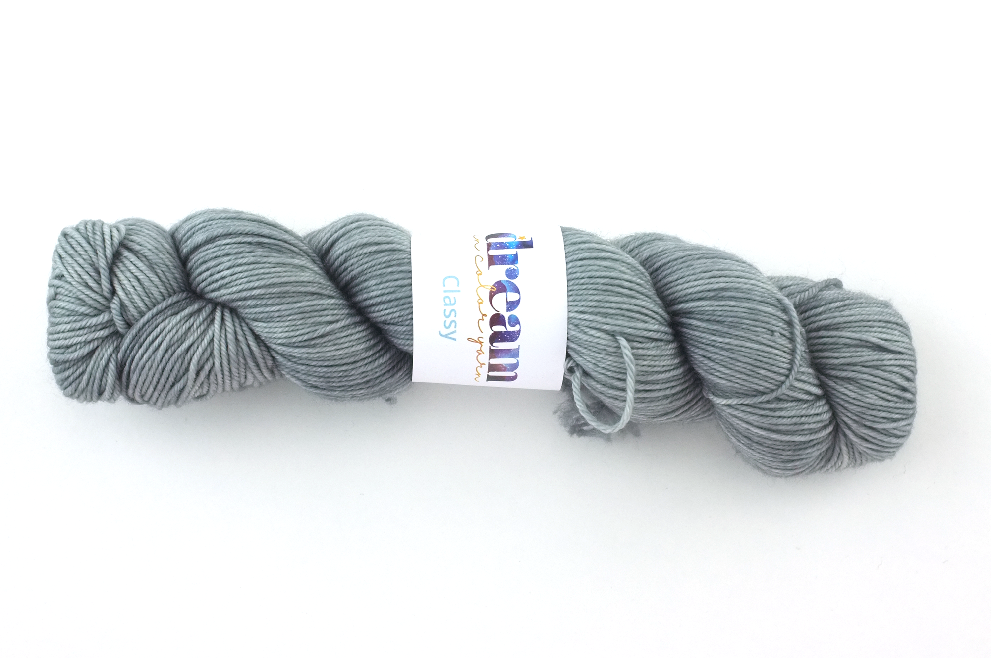 Dream in Color Classy in color Gray Tabby 003, worsted weight