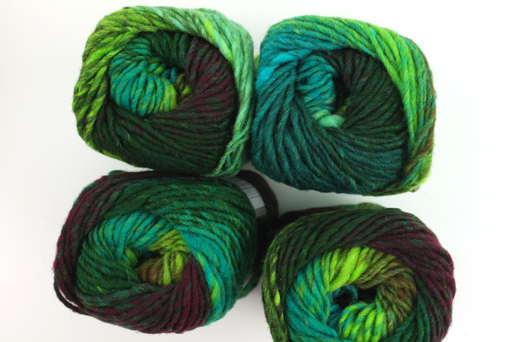 Noro Kureyon Color 332, Worsted Weight 100% Wool Knitting Yarn, greens! - Red Beauty Textiles