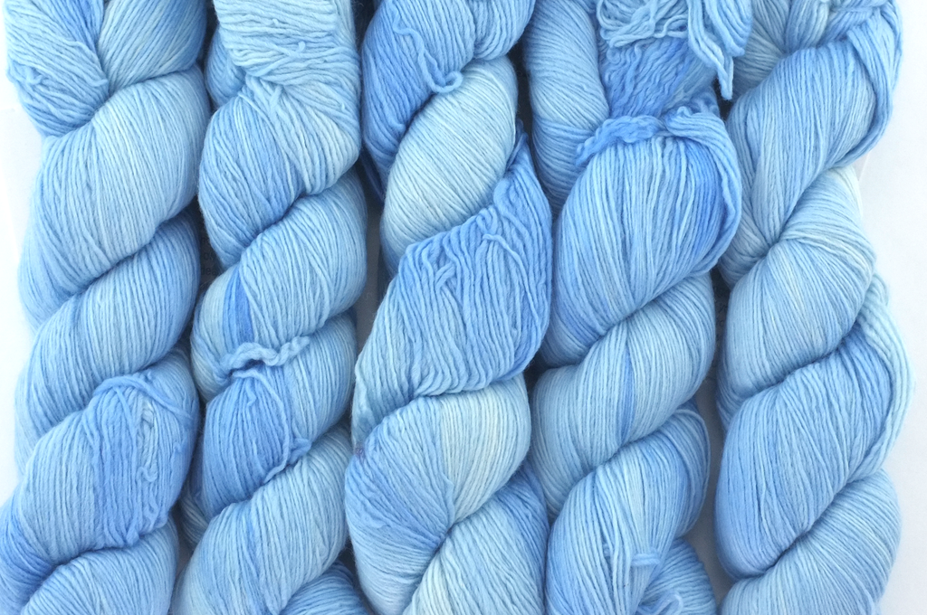 Malabrigo Lace in color Blue Surf, Lace Weight Merino Wool Knitting Yarn, light blue, #028 - Red Beauty Textiles