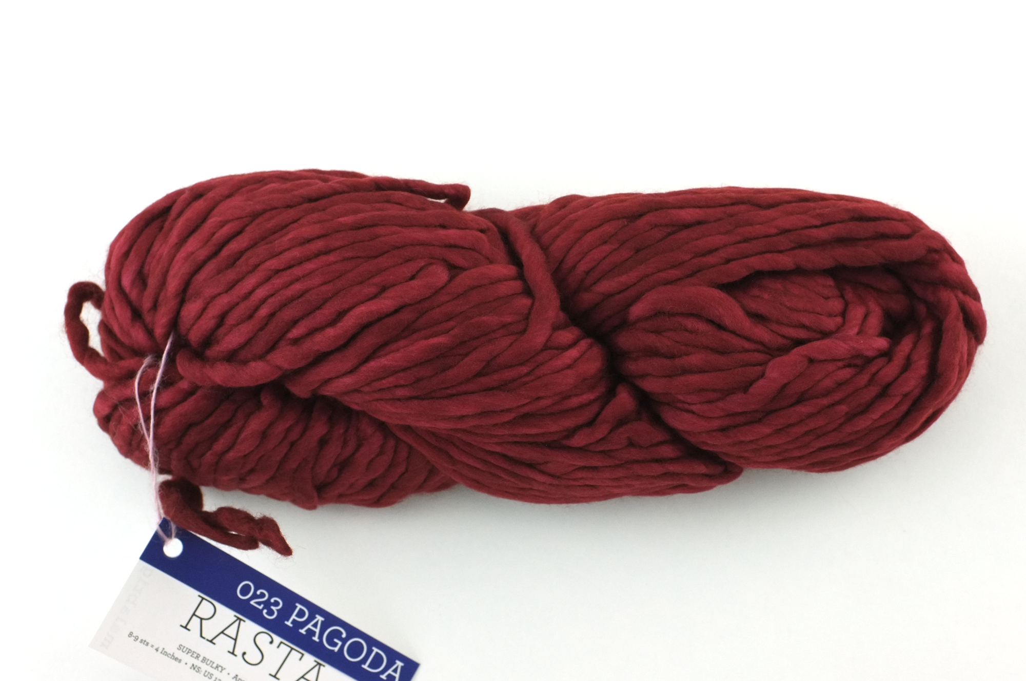 Red super chunky discount wool