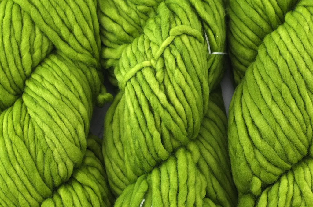 Malabrigo Rasta in color Lettuce, Super Bulky Merino Wool Knitting Yarn, lettuce green, #037 - Red Beauty Textiles