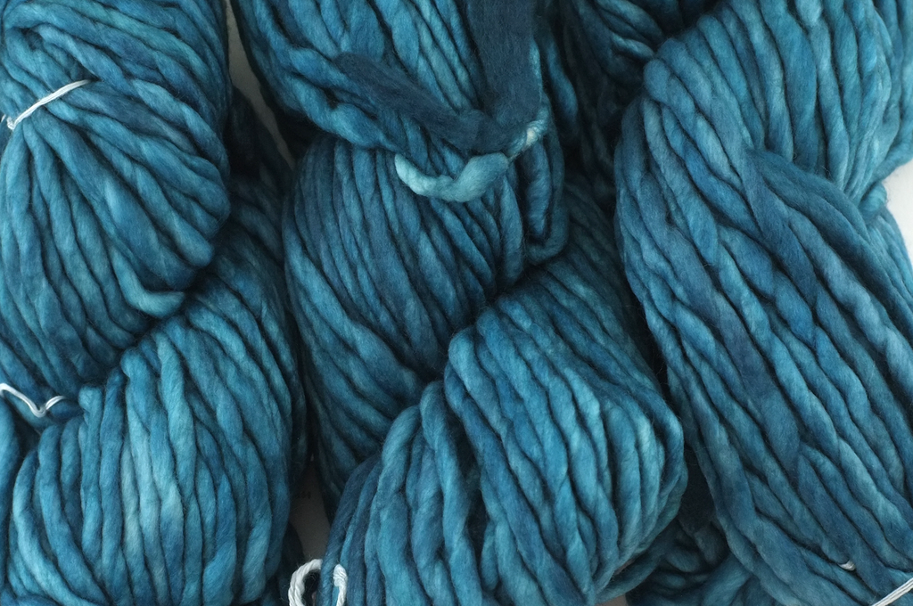 Malabrigo Rasta in color Reflecting Pool, Merino Wool Super Bulky Knitting Yarn, light indigo blue, #133 - Red Beauty Textiles