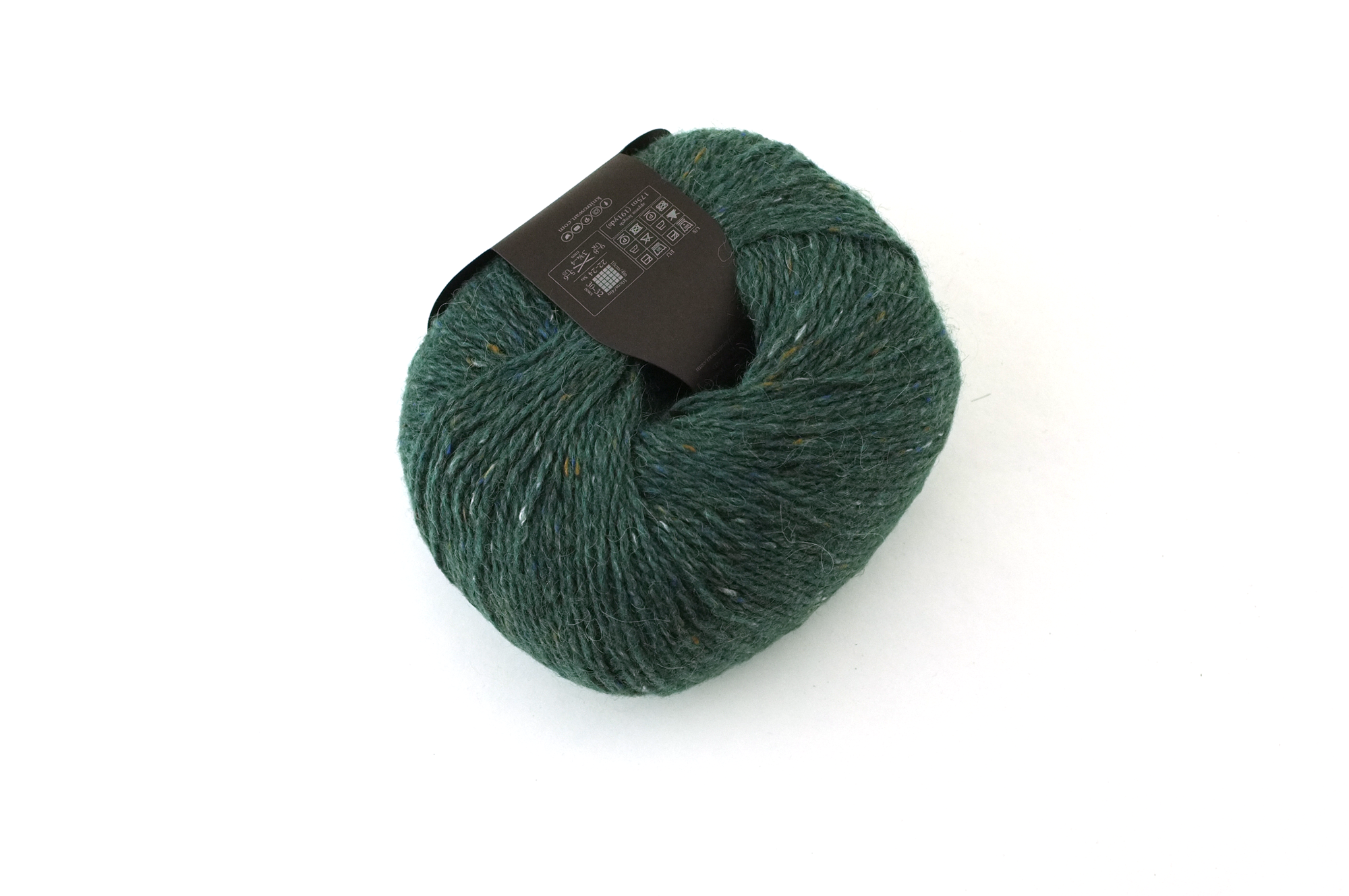 Rowan Felted Tweed Pine 158, deep pine needle green, merino, alpaca, viscose knitting yarn by Red Beauty Textiles