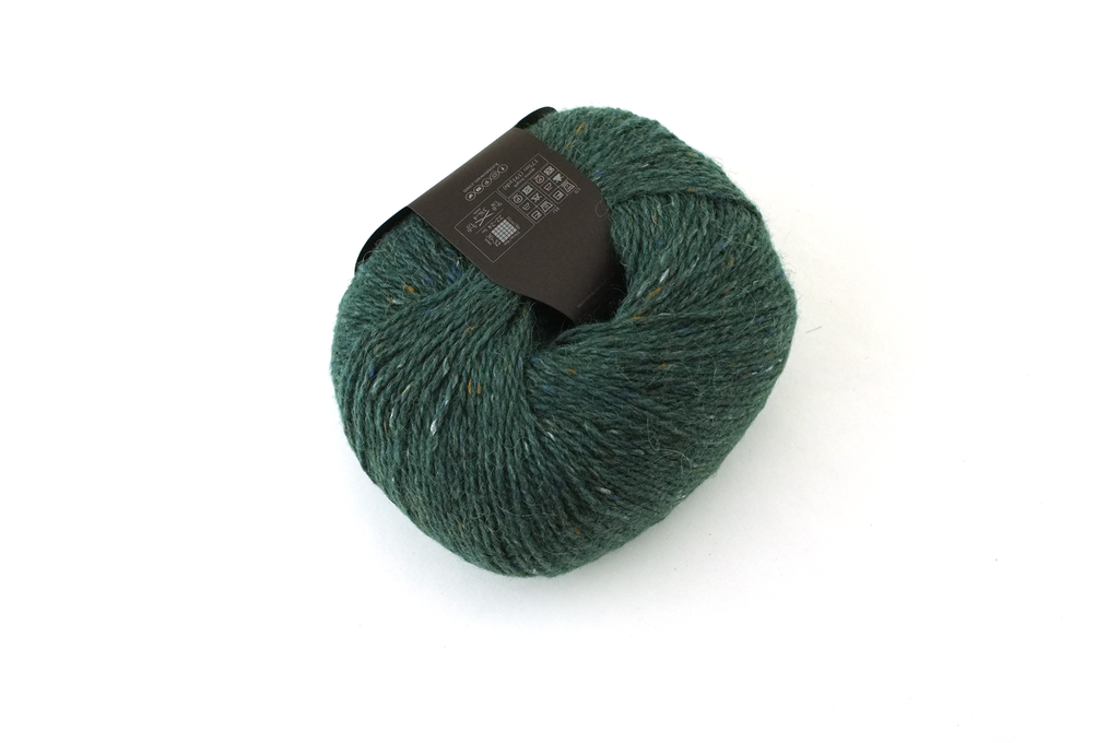 Rowan Felted Tweed Pine 158, deep pine needle green, merino, alpaca, viscose knitting yarn by Red Beauty Textiles