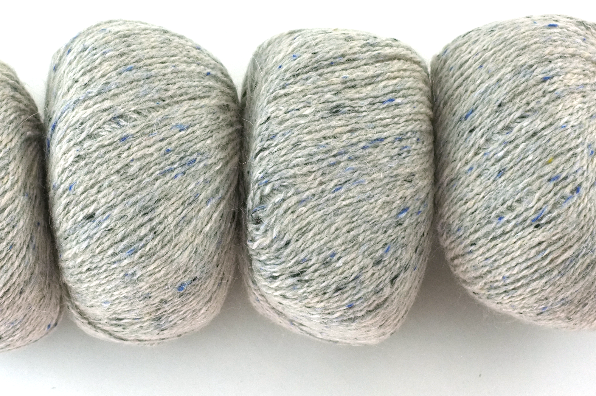 Rowan Felted Tweed Clay 177, light tweedy warmer gray, merino, alpaca, viscose knitting yarn by Red Beauty Textiles